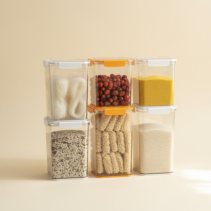 Transparante Bewaardoos Met Deksel