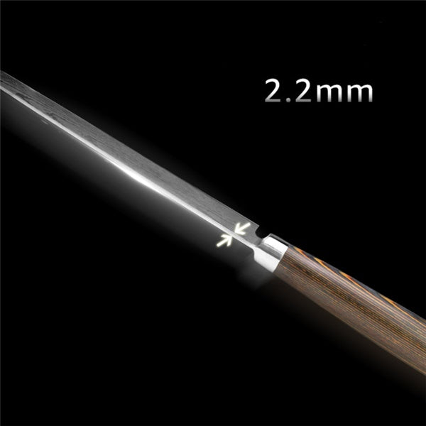 6-Delige Damascus Stijl Messenset – Roestvrij Staal