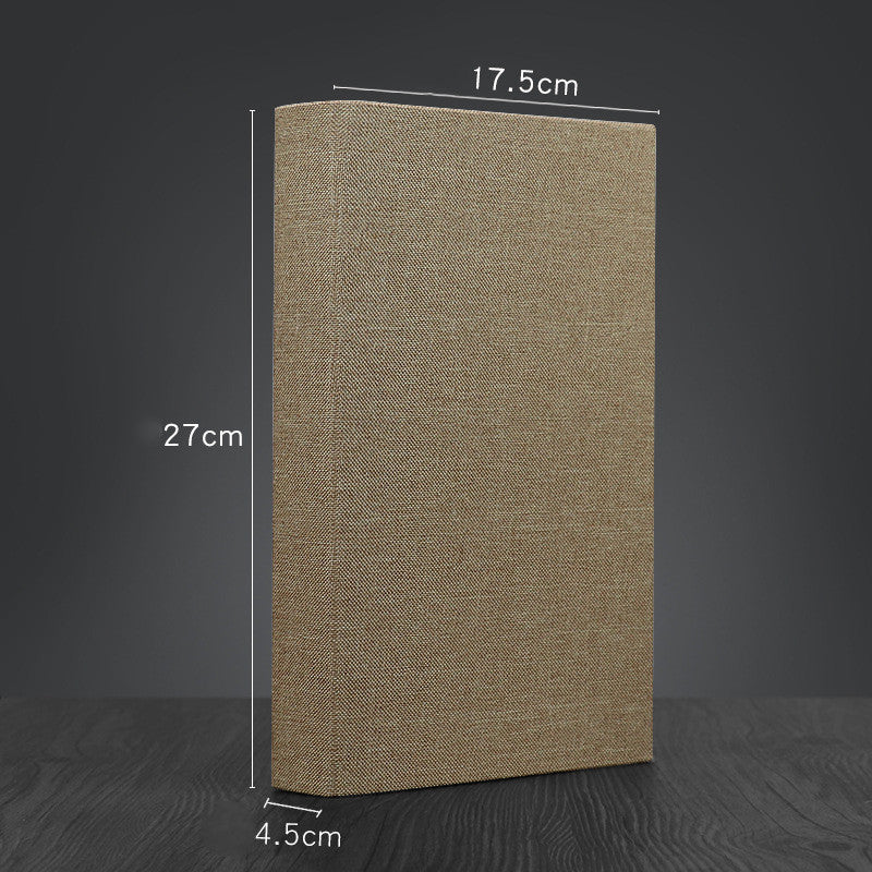 Decoratief Opbergboek Van Linnenlook