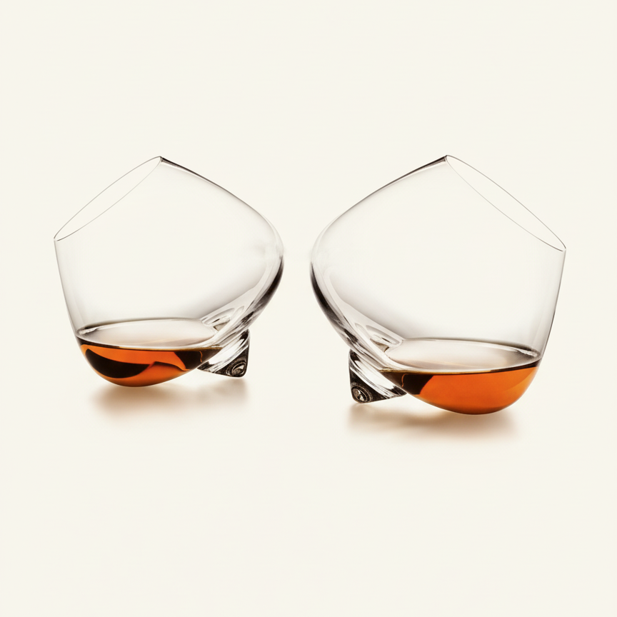 Kristallen Whiskyglas