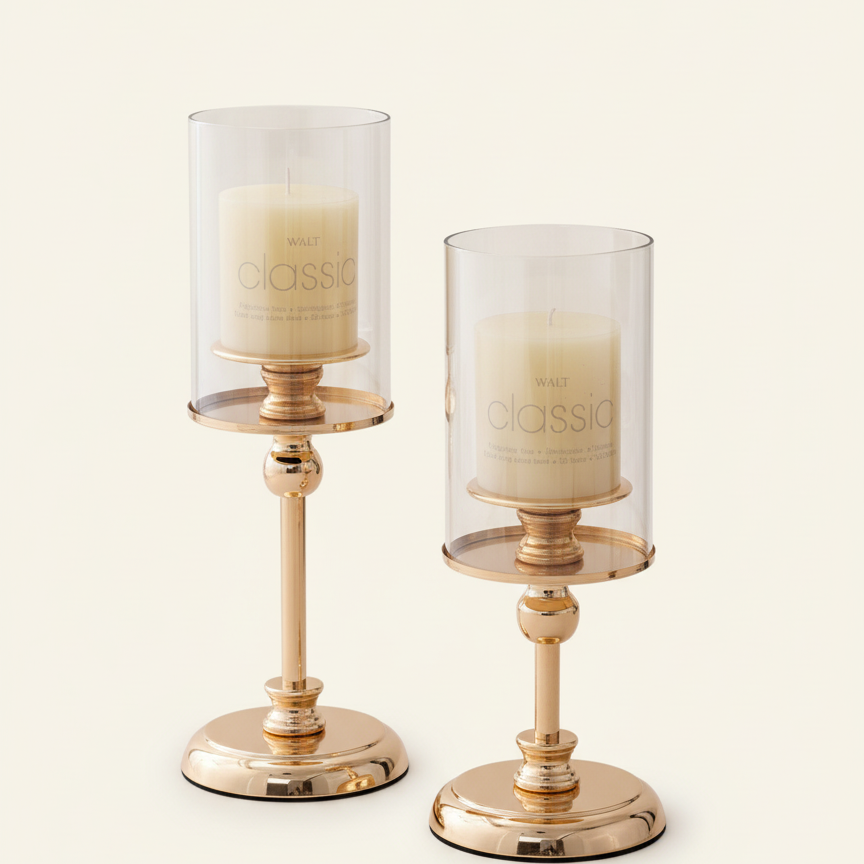 Klassieke Metalen Kandelaar