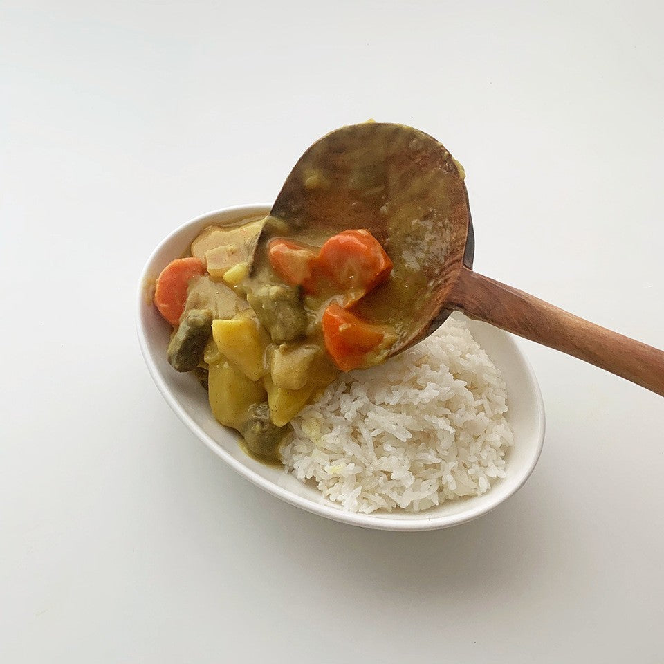 Teakhouten Keukenspatel & Opscheplepel