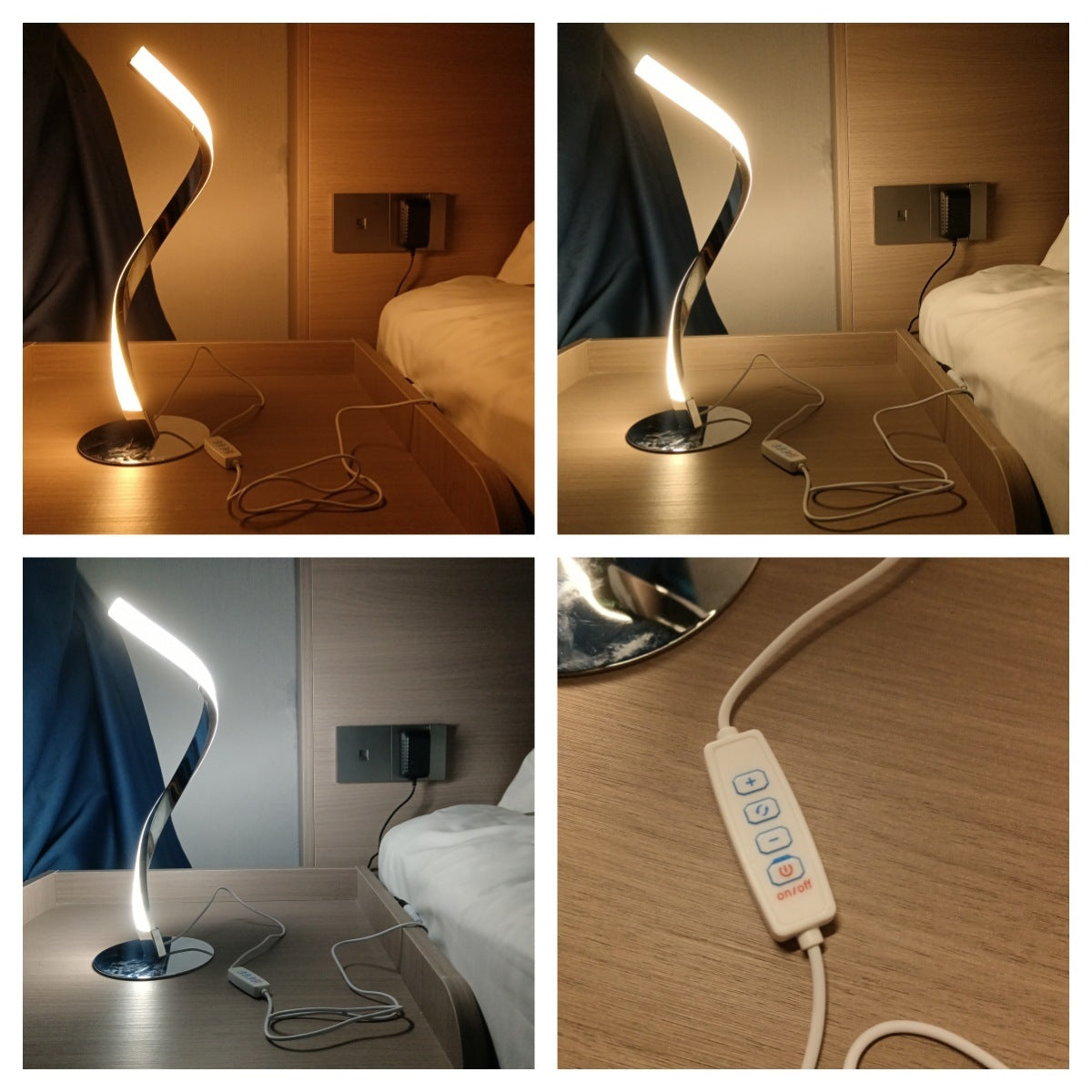 Snake Spiral Tafellamp