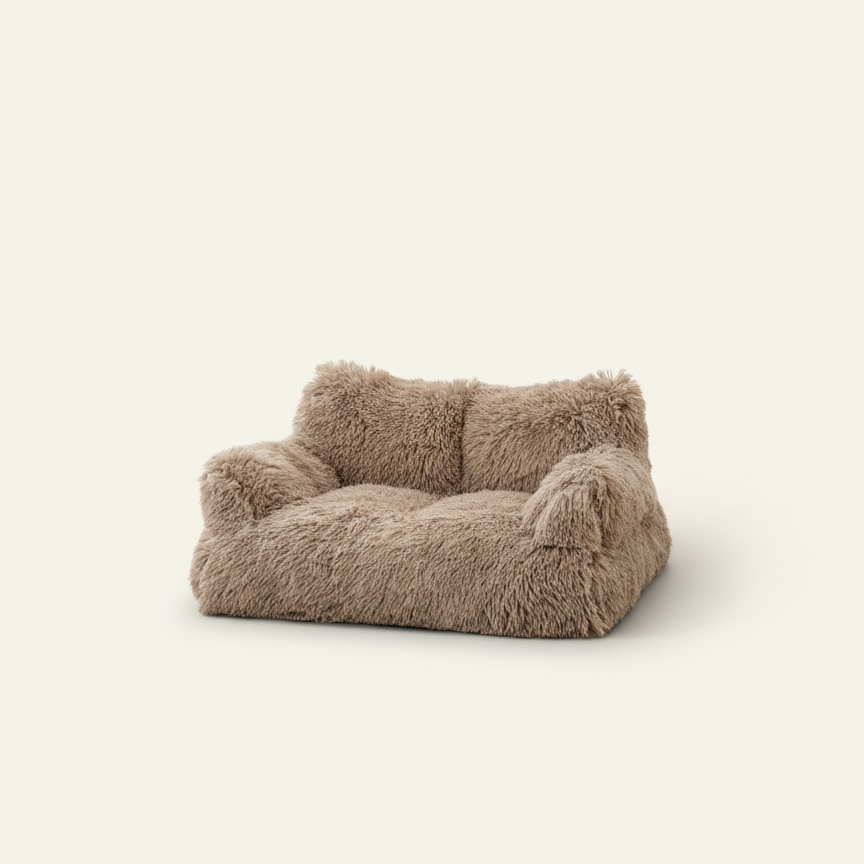 Warm En Zacht Dierenbed Met Afneembare Hoes