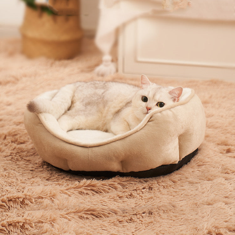 Luxe Semi-Gesloten Kattenbed