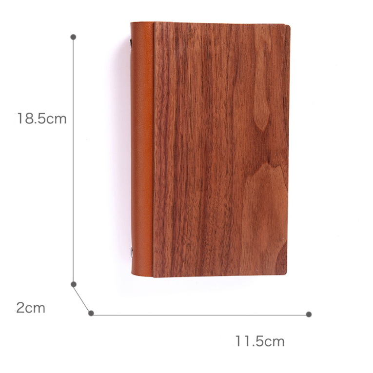 Walnut Losbladig Journal