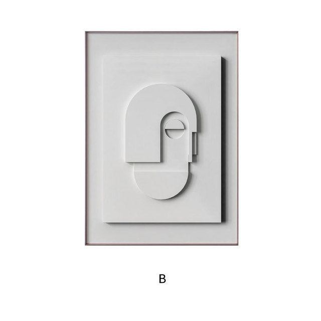 Geometrisch Abstract Canvas Schilderij