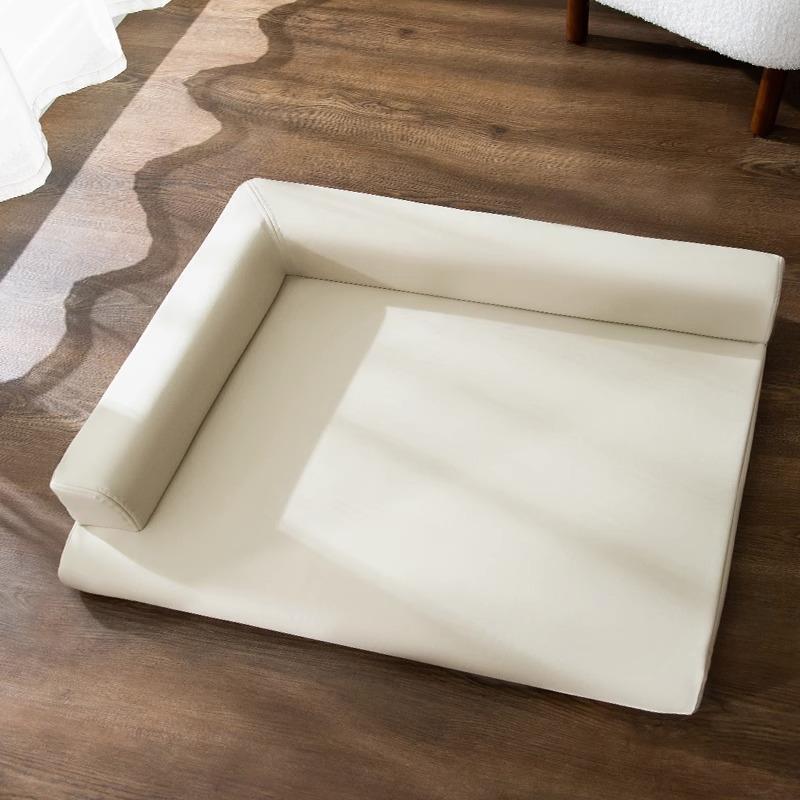 Luxe Orthopedisch Hondenbed Van Kunstleer