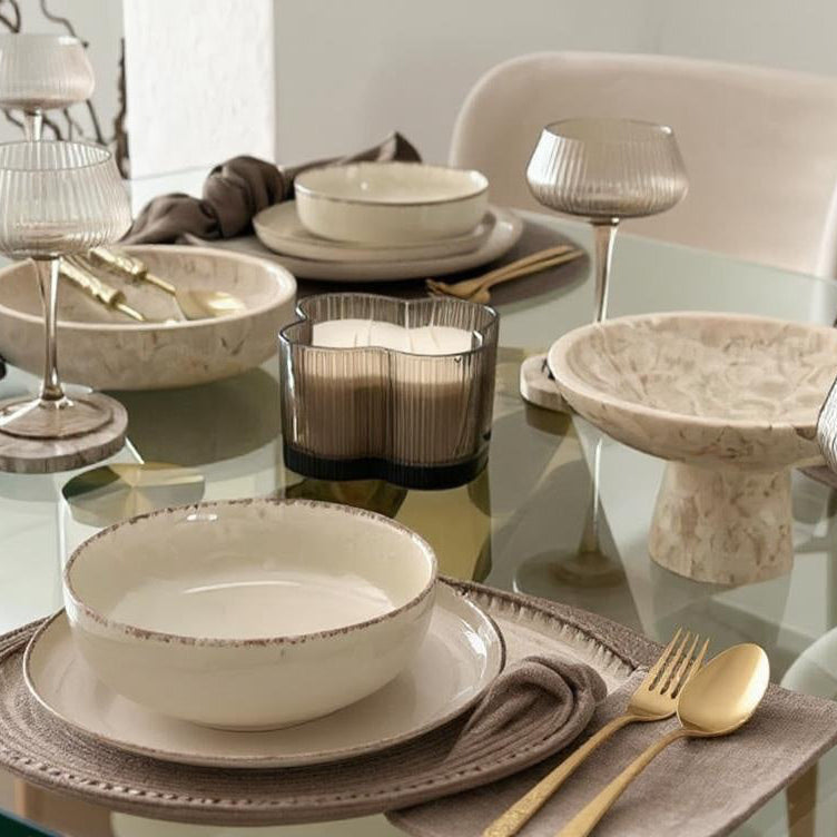 Bestekset Met Textuur