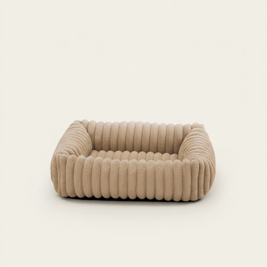 Luxe Pluche Honden- En Kattenbed