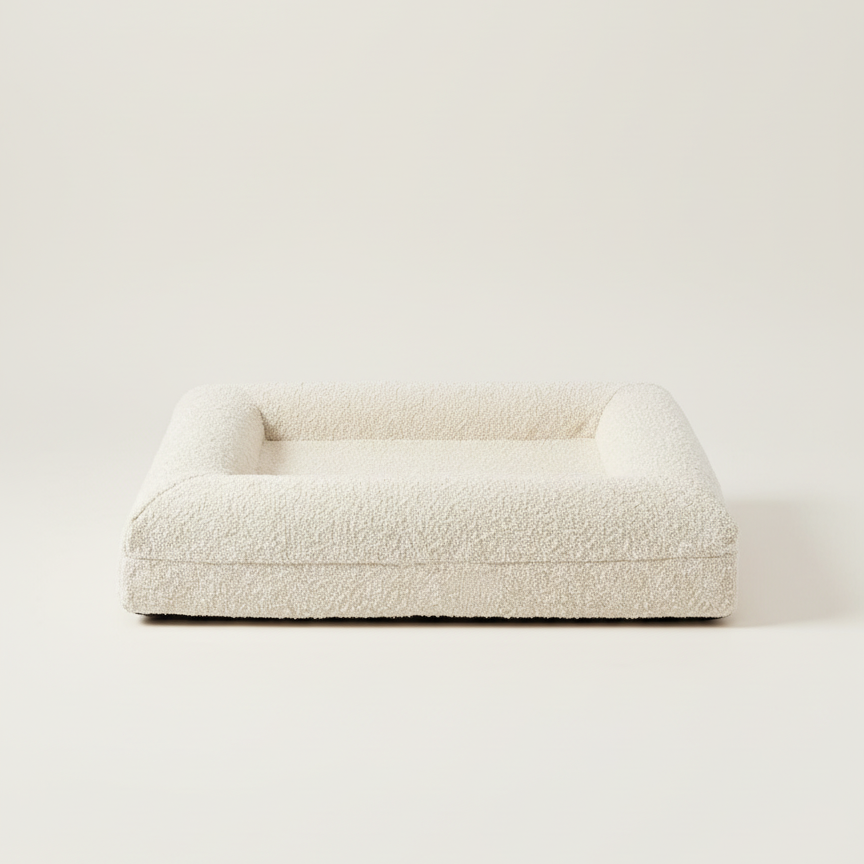 Orthopedisch Bouclé Hondenbed