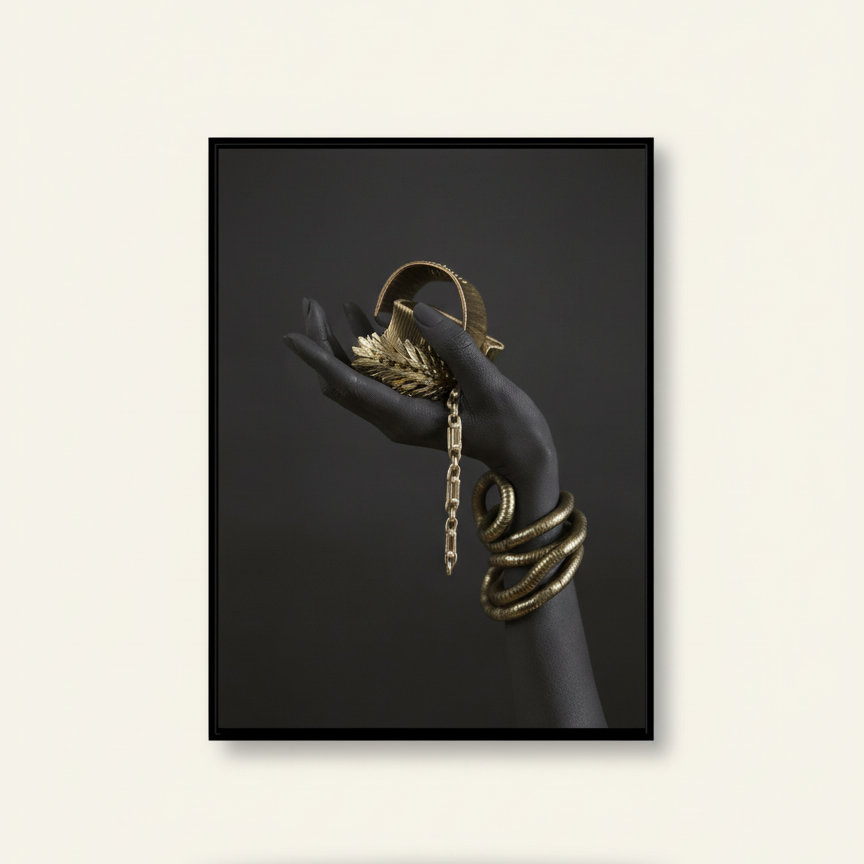 Decoratief Schilderij African Woman