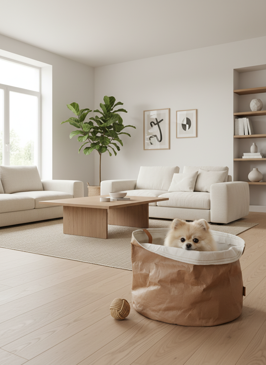 Kunstzinnige Kraft Papieren Dierenmand