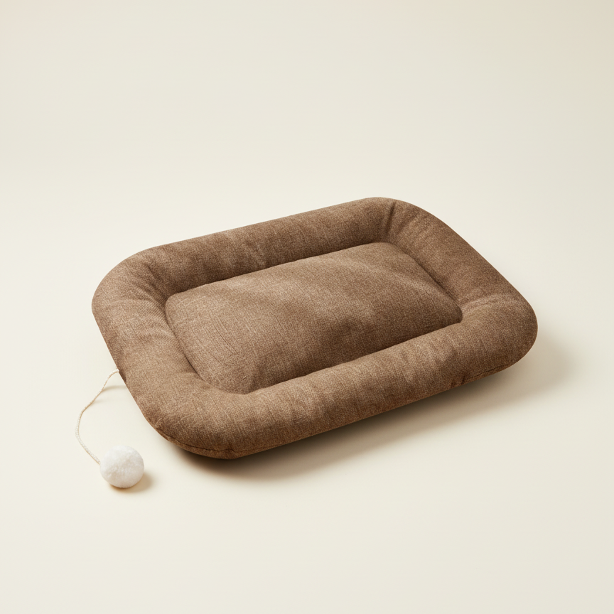 Zacht Comfortbed Met Kalmerend Speeltje