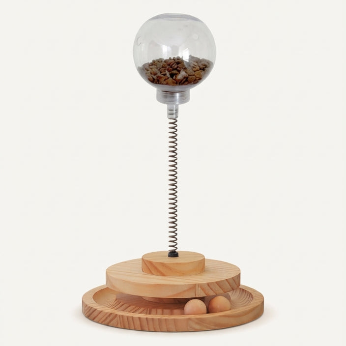 Interactieve Houten Snackbal