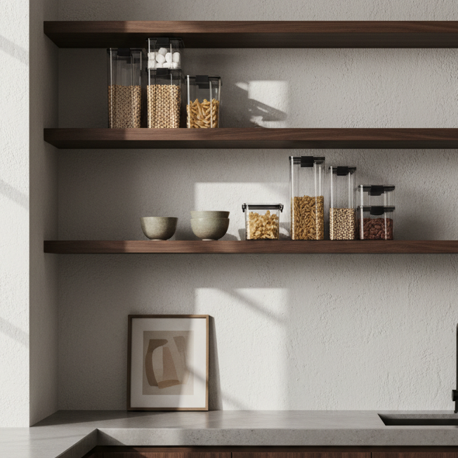 Transparante Bewaardoos Met Deksel