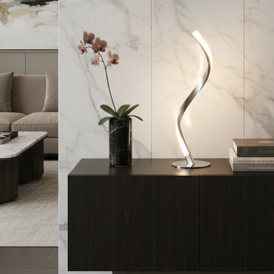 Snake Spiral Tafellamp