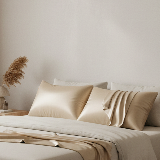 Satijnen Kussensloop Met Envelope Sluiting