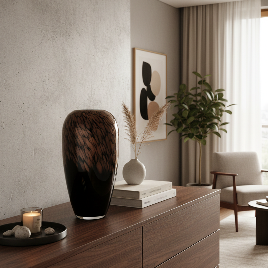 Luxe Glazen Designvaas