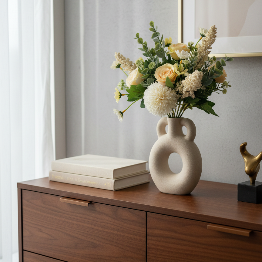 Zacht Kunstbloemenboeket