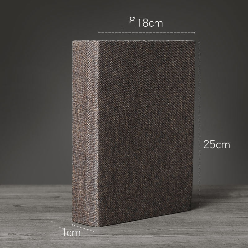 Decoratief Opbergboek Van Linnenlook