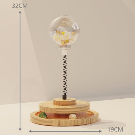 Interactieve Houten Snackbal