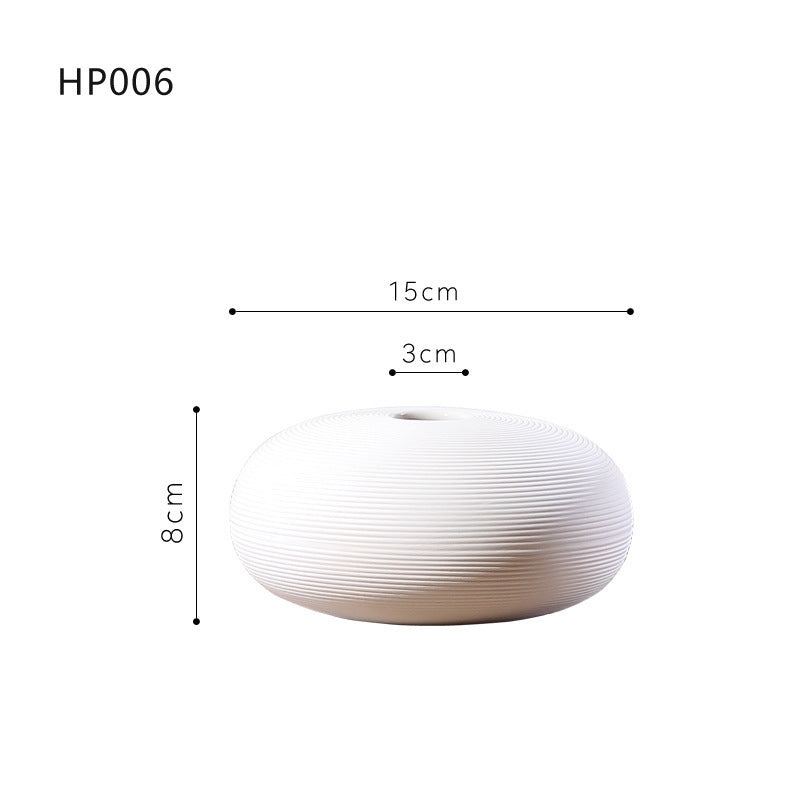 Keramische Vaas Japandi & Mediterranean Style