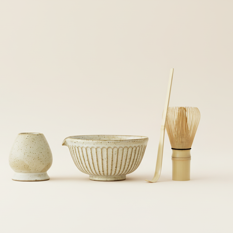 Traditionele Matcha-Set